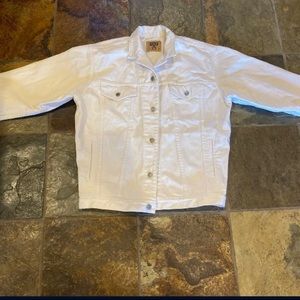 White Denim Jacket